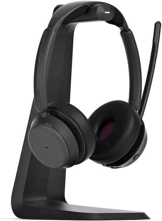 LENOVO EPOS IMPACT 1061T BLUETOOTH WIRED/WIRELESS ACTIVE NOISE CANCELLING Ausinės - Juodas