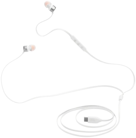 Laidinės ausinės JBL Tune 310C, Baltos