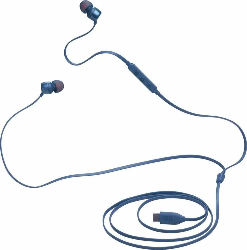 Laidinės ausinės JBL Tune 310C, Mėlynos