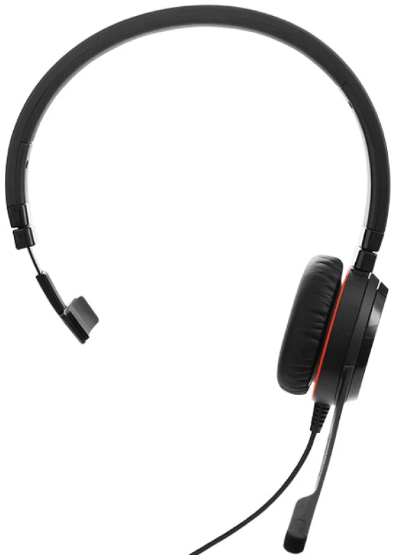 Ausinės - Jabra Evolve 30 II UC Mono (triukšmo slopinimo mikrofonas, odinės pagalvėlės)