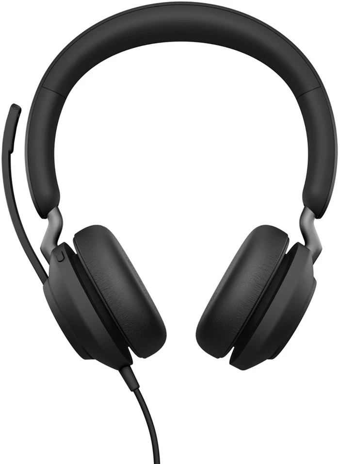 JABRA Evolve2 40 SE MS Stereo Ausinės on-ear su laidu USB-C noise isolating Certified skirta Microsoft Teams