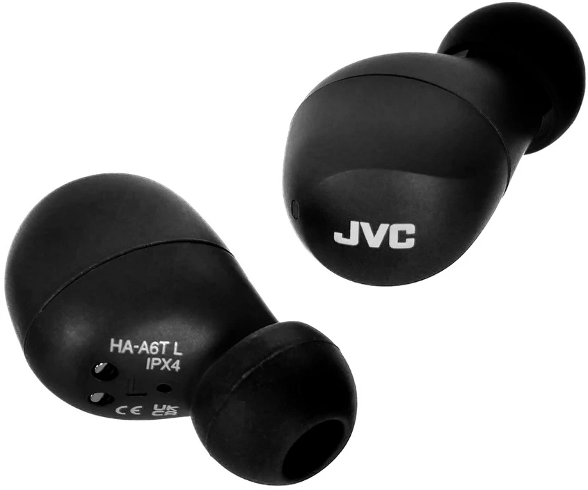 Belaidės Ausinės - JVC HA-A6T TWS Juodos