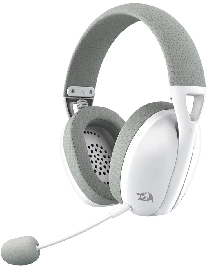 Ausinės Redragon H848 IRE Pro balta/pilka