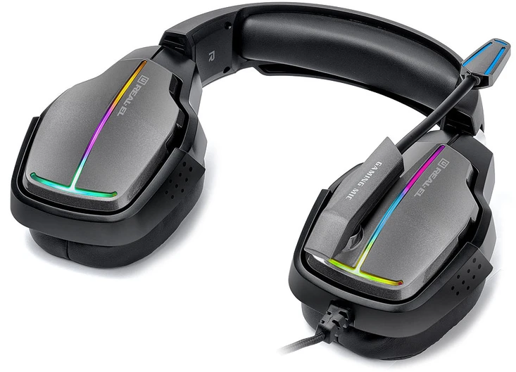 Ausinės REAL-EL GDX-7780 juodos spalvos