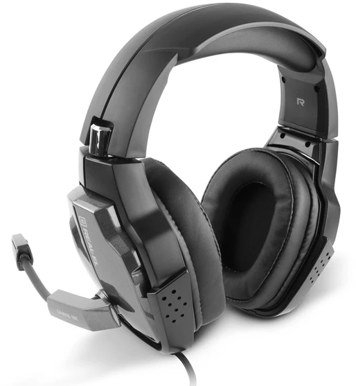 Ausinės REAL-EL GDX-7780 juodos spalvos