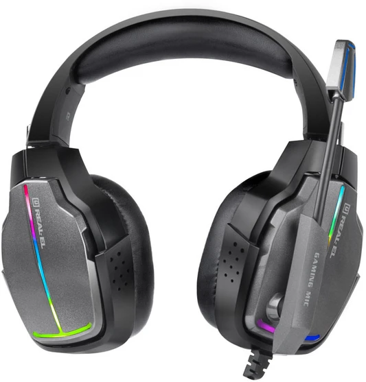 Ausinės REAL-EL GDX-7780 juodos spalvos