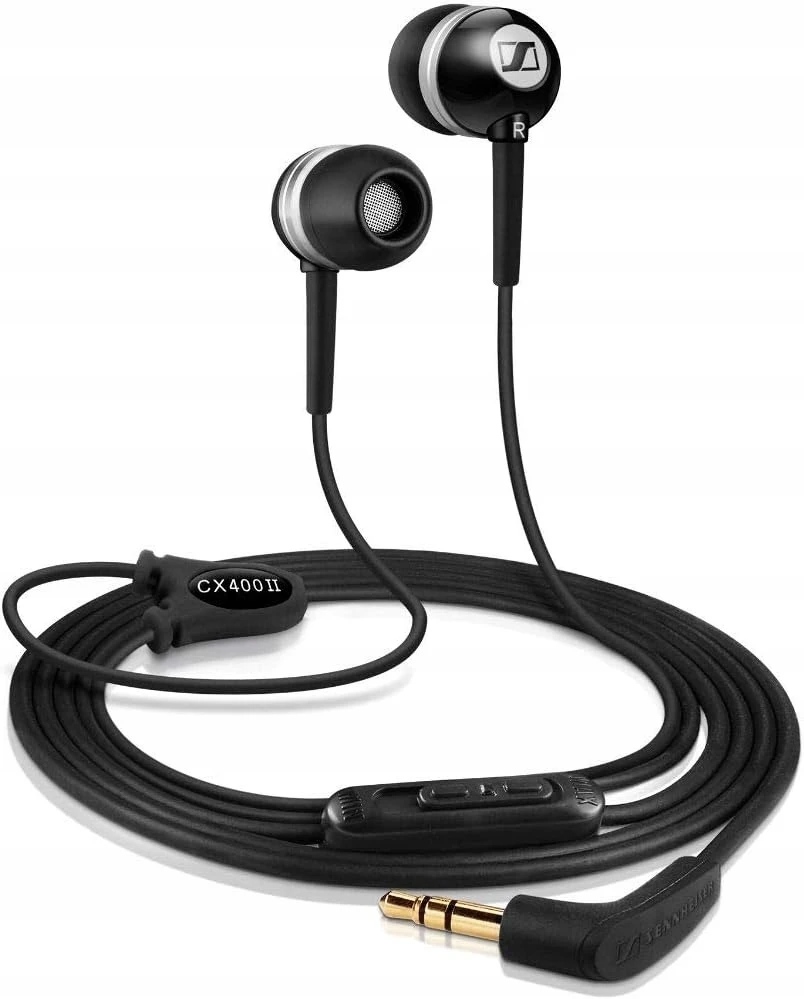 Wire ausinės Jack 3,5 mm Sennheiser CX 400-II Precision juodas