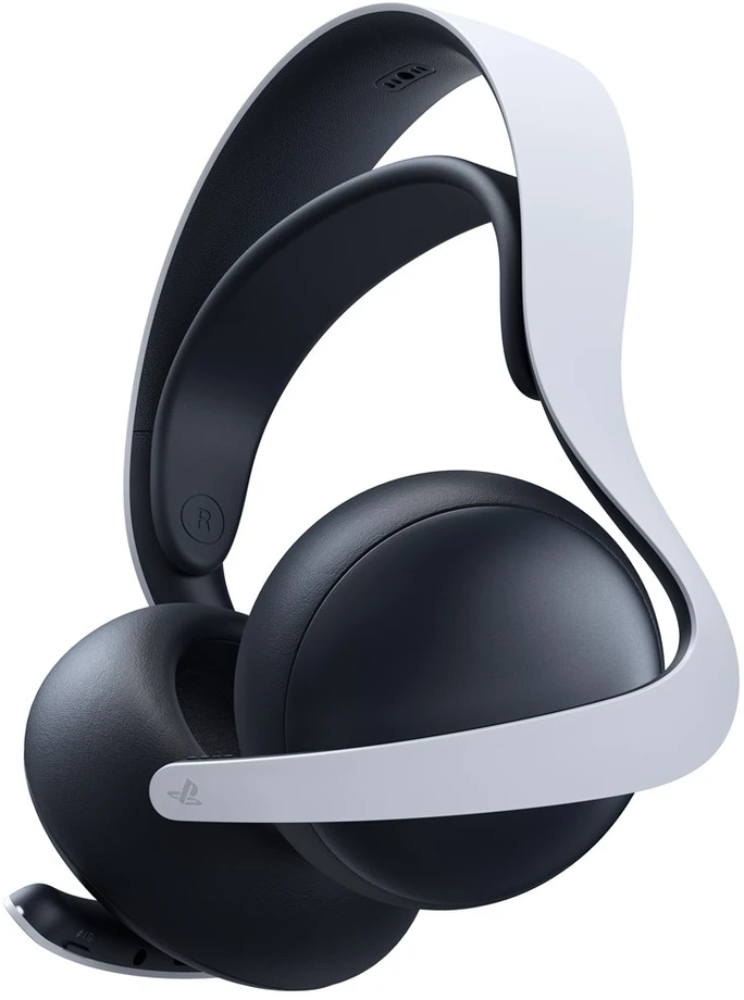 Sony Playstation 5 PULSE Elite Belaidės ausinės su dėklu, Balta