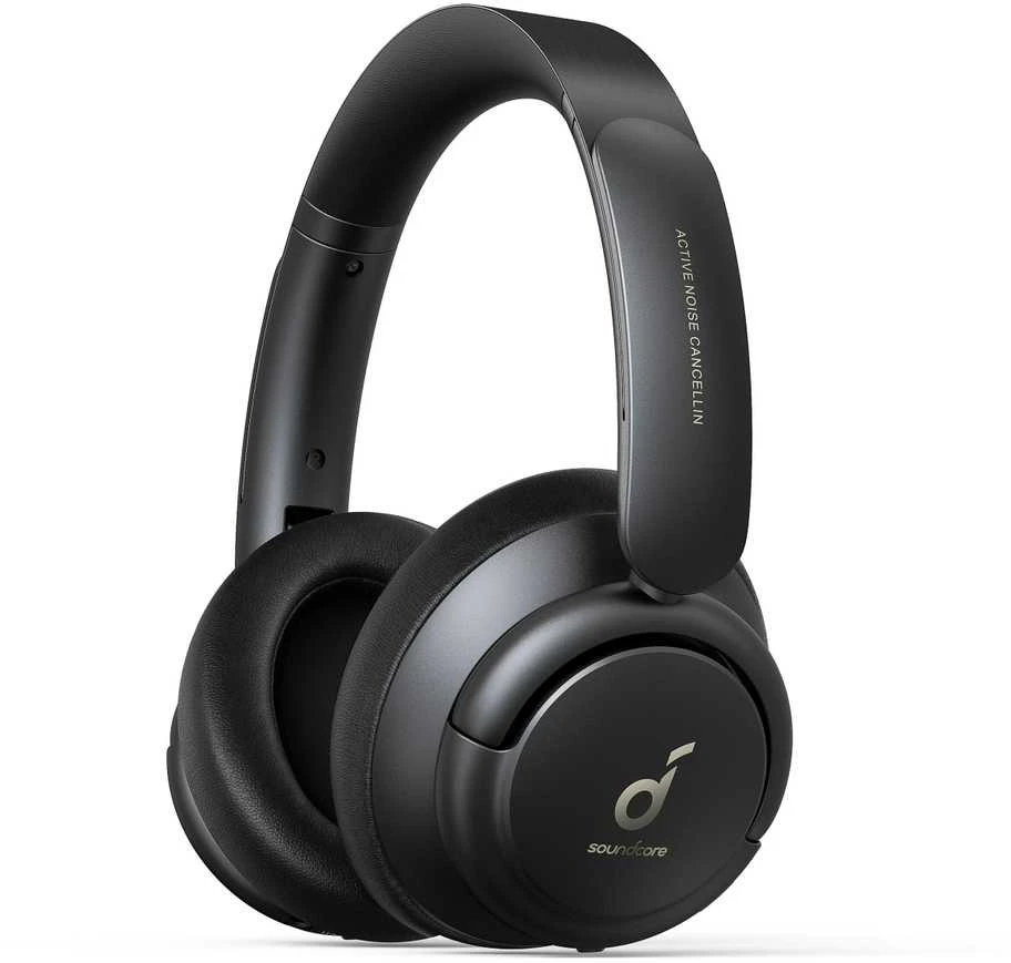 Anker SoundCore Q30 ausinės - šoninis vaizdas