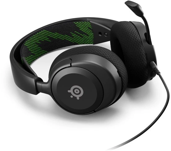 Steelseries ARCTIS NOVA 1X Ausinės su laidu su lankeliu ant galvos Gaming Juodas, Žalias
