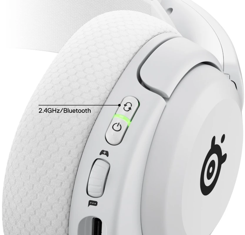 SteelSeries | Ausinės Žaidimams | Arctis Nova 5X | Bluetooth | Over-ear | Mikrofonas | Noise canceling | Belaidės | Baltas