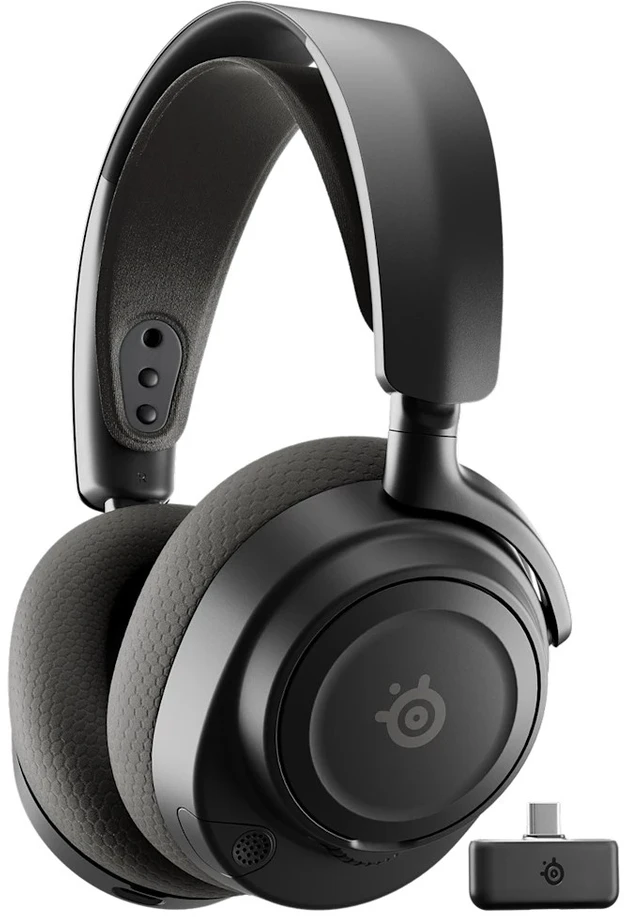 SteelSeries Ausinės Žaidimams | Arctis Nova 7X Gen 2 | Bluetooth | Over-Ear | Mikrofonas | Noise canceling | Belaidės | Juodas