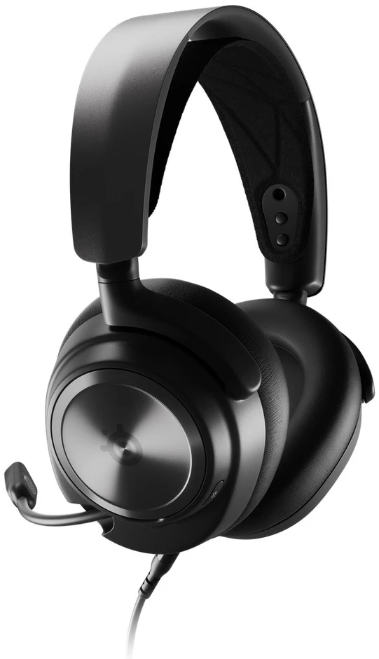 Ausinės žaidimams SteelSeries Arctis Nova Pro X, laidinės, Juodos spalvos