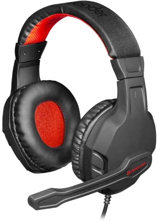 Ausinės su mikrofonu Defender CUJO Gaming 4 pin + adapter 2x mini jack+ Žaidimas