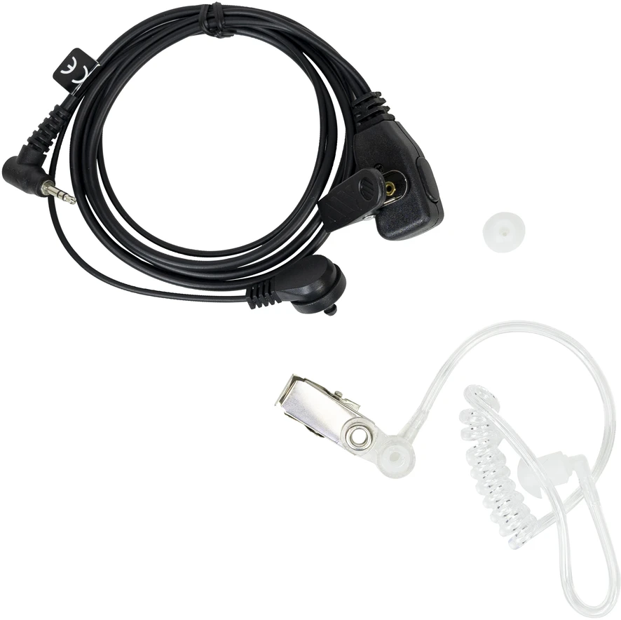 Ausinės su mikrofonu ir akustiniu vamzdeliu PNI HM93 su 1 kaiščio 2.5mm jungtimi PNI-MT