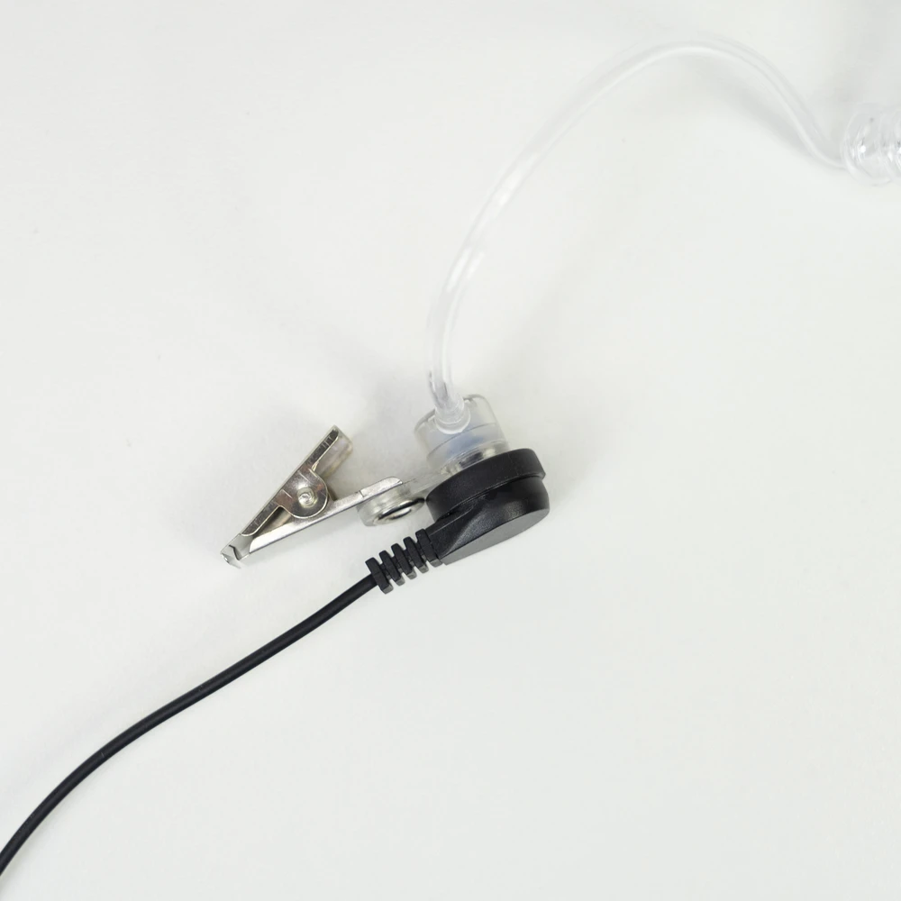 Ausinės su mikrofonu ir akustiniu vamzdeliu PNI HM93 su 1 kaiščio 2.5mm jungtimi PNI-MT