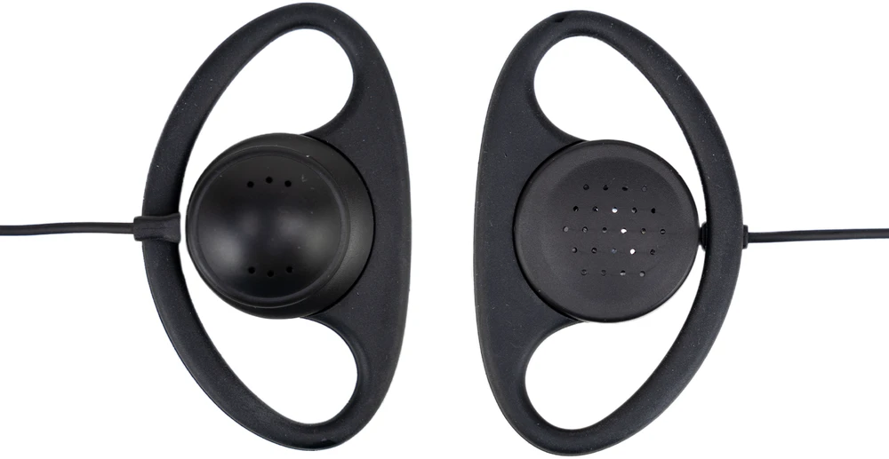 Ausinės su mikrofonu ir akustiniu vamzdeliu PNI HM91 su 1 kaiščio 2.5mm PNI-MT jungtimi Motorola stotelėms