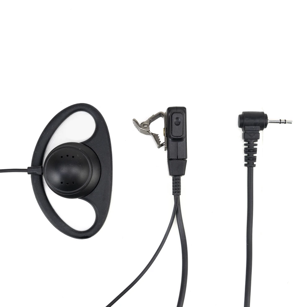 Ausinės su mikrofonu ir akustiniu vamzdeliu PNI HM91 su 1 kaiščio 2.5mm PNI-MT jungtimi Motorola stotelėms