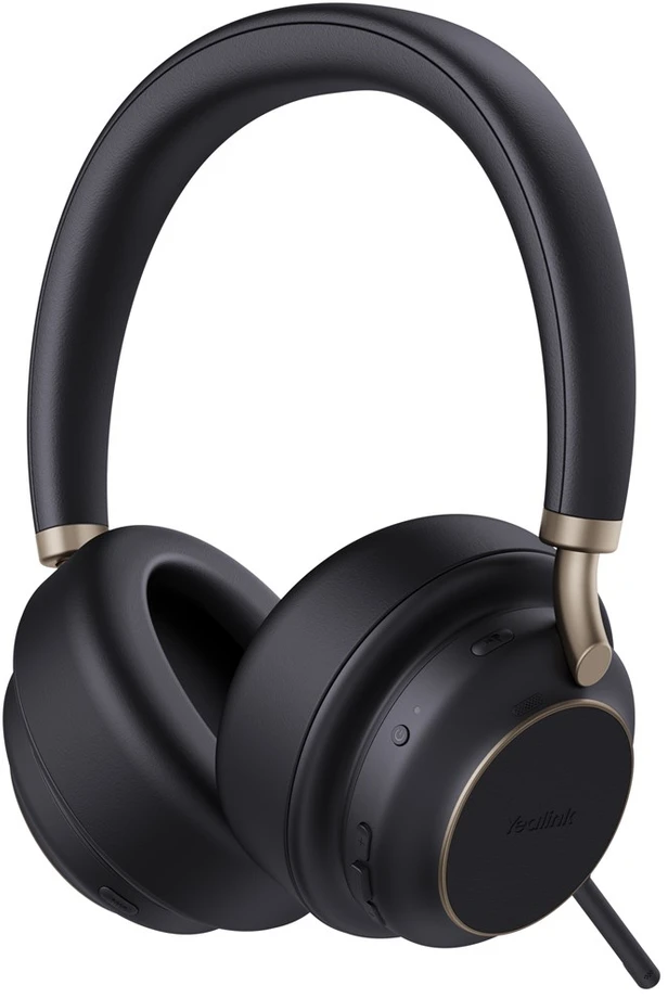 Yealink Bluetooth Ausinės BH76 Plus UC Juodas USB-C/A