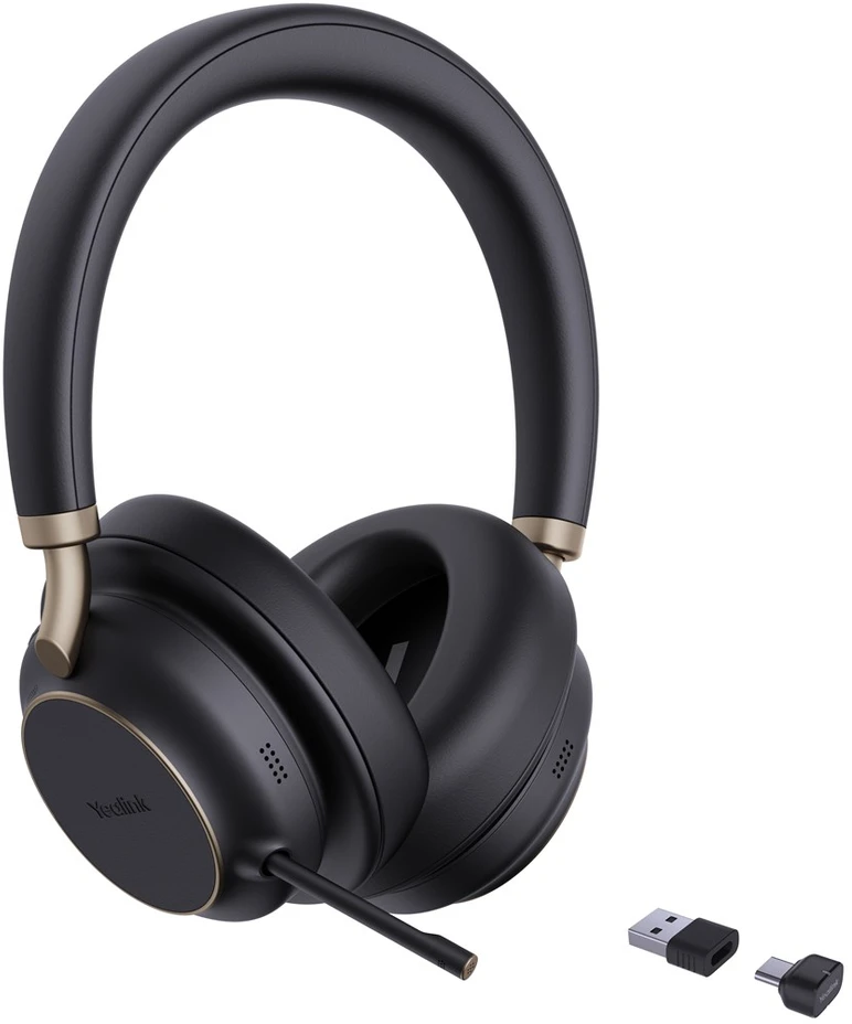 Yealink Bluetooth Ausinės BH76 Plus UC Juodas USB-C/A