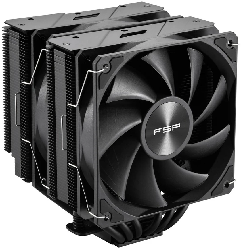 Fortron FOT FSP MP7-B Procesorius Orinis aušintuvas 12 cm Juoda 1 vnt