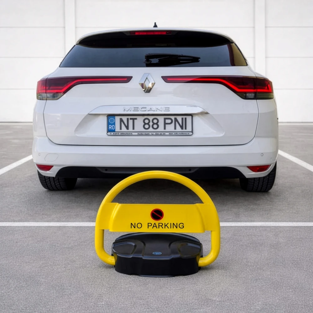 Automatinis automobilio parkavimo užraktas PNI PL10 su nuotolinio valdymo pulteliu, raktais ir baterijomis