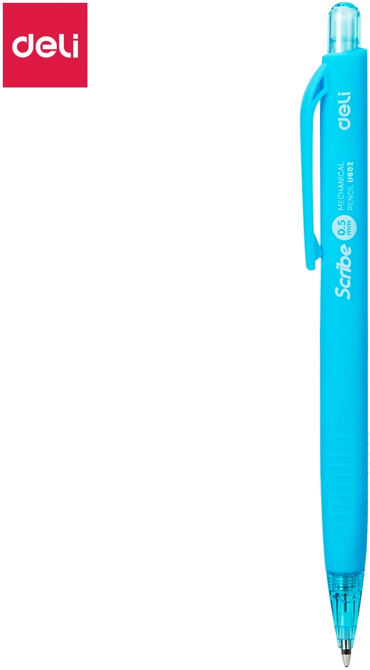 Automatinis pieštukas DELI Scribe, 0.5mm, įvairių spalvų