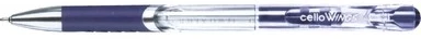 Automatinis tušinukas Cello Wings, 0.5mm, mėlynos spalvos