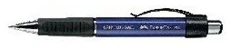 Automatinis tušinukas Faber-Castell Plus Ball 1407, 0.7mm, mėlynos spalvos, mėlynos spalvos korpusas