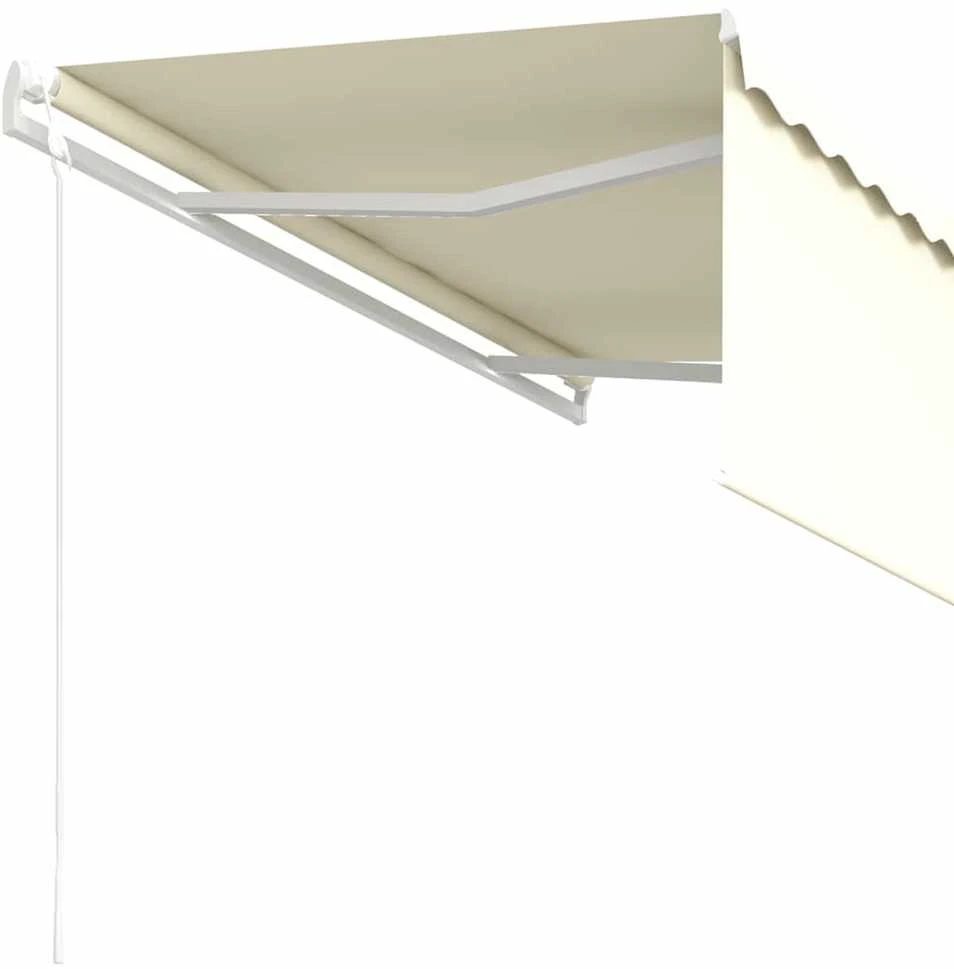 Automatiniu būdu ištraukiama markizė, kreminė, 3x2,5m