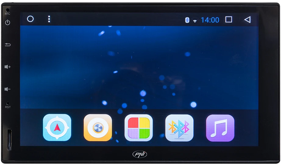 Automobilinė garso sistema PNI A8020 HD su GPS, Android, Bluetooth, Wifi, 2 DIN montavimas be optinio įrenginio