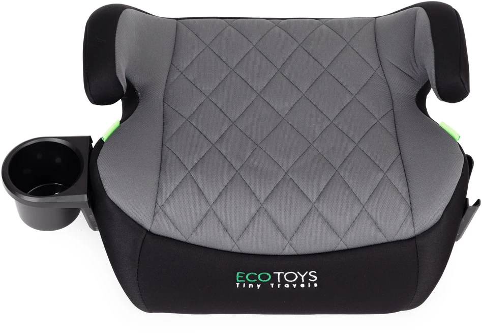 Automobilinė kėdutė-paaukštinimas vaikams i-SIZE, ūgiui 125-150 cm, su puodelio laikikliu ECOTOYS
