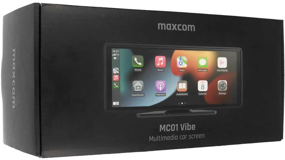 Išmanusis laikrodis Automobilinė media - MAXCOM Vibe 1 Apple CarPlay, Android Auto ir Apple Airplay