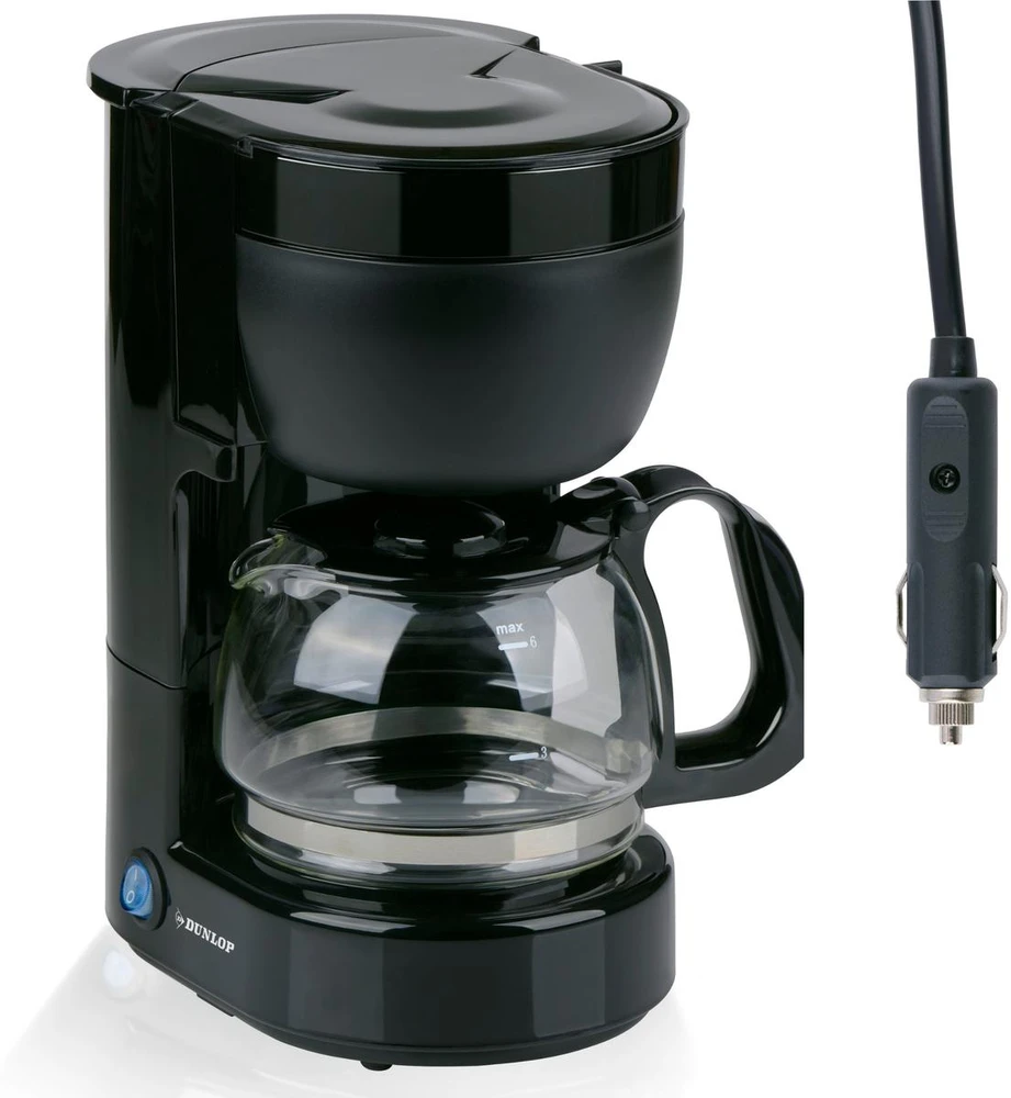 AUTOMOBILINIS KAVOS VIRIMO APARATAS KELIONINIS KAVOS APARATAS 650 ML 12V 170W DUNLOP 333212