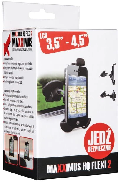 AUTOMOBILINIS LAIKIKLIS MAXXIMUS HQ FLEXI 2 DYDIS 3.5"-4.7"