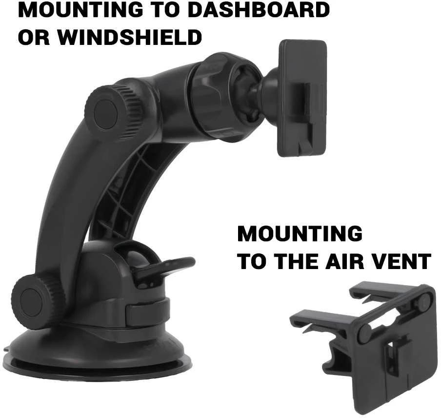 Automobilinis laikiklis VENNUS – SMART 11 /air vent and windshield mount/