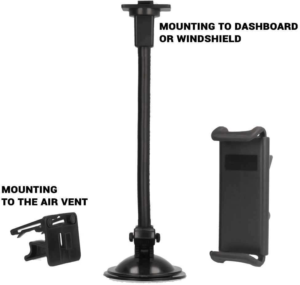 Oem Automobilinis laikiklis VENNUS – SMART 27CM /air vent and windshield mount/