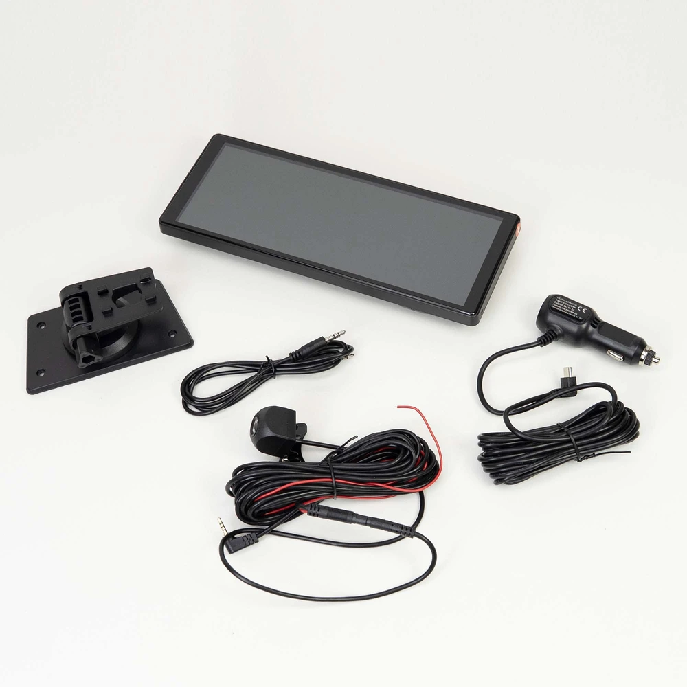 Automobilinis monitorius PNI L1026 10.26 colio, belaidis Carplay, navigacija, muzika, laisvų rankų įranga, „Bluetooth“, FM siųstuvas