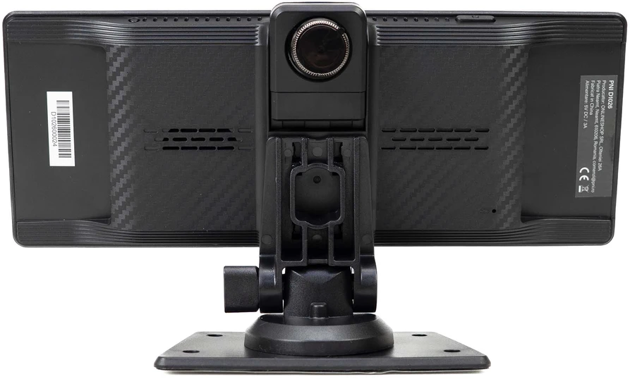 Automobilinis monitorius su DVR PNI D1026 10.26 colio DVR, belaidis Carplay, navigacija, muzika, laisvų rankų įranga, „Bluetooth“, FM siųstuvas