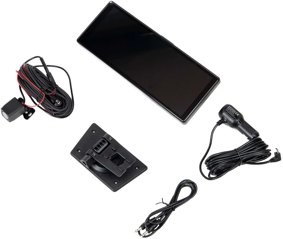 Automobilinis monitorius su DVR PNI D1026 10.26 colio DVR, belaidis Carplay, navigacija, muzika, laisvų rankų įranga, „Bluetooth“, FM siųstuvas