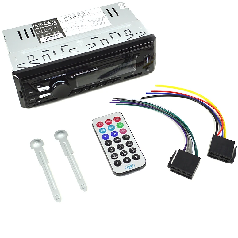 Automobilinis MP3 grotuvas PNI Clementine 8440 4x45W + koaksialiniai automobiliniai garsiakalbiai PNI HiFi650, 120W, 16.5 cm