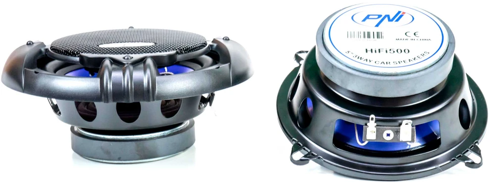 Automobilinis MP3 grotuvas PNI Clementine 8428BT 4x45W + koaksialiniai automobiliniai garsiakalbiai PNI HiFi500, 100W, 12,7 cm