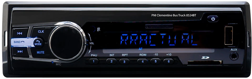 Automobilinis MP3 grotuvas PNI Clementine 8524BT 4x45W + koaksialiniai automobiliniai garsiakalbiai PNI HiFi500, 100W, 12,7 cm