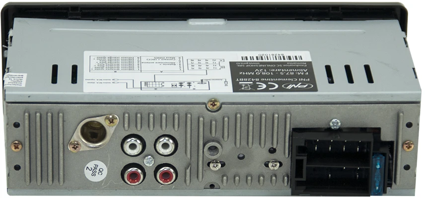 Automobilinis MP3 grotuvas PNI Clementine 8428BT 4x45W + koaksialiniai automobiliniai garsiakalbiai PNI HiFi500, 100W, 12,7 cm