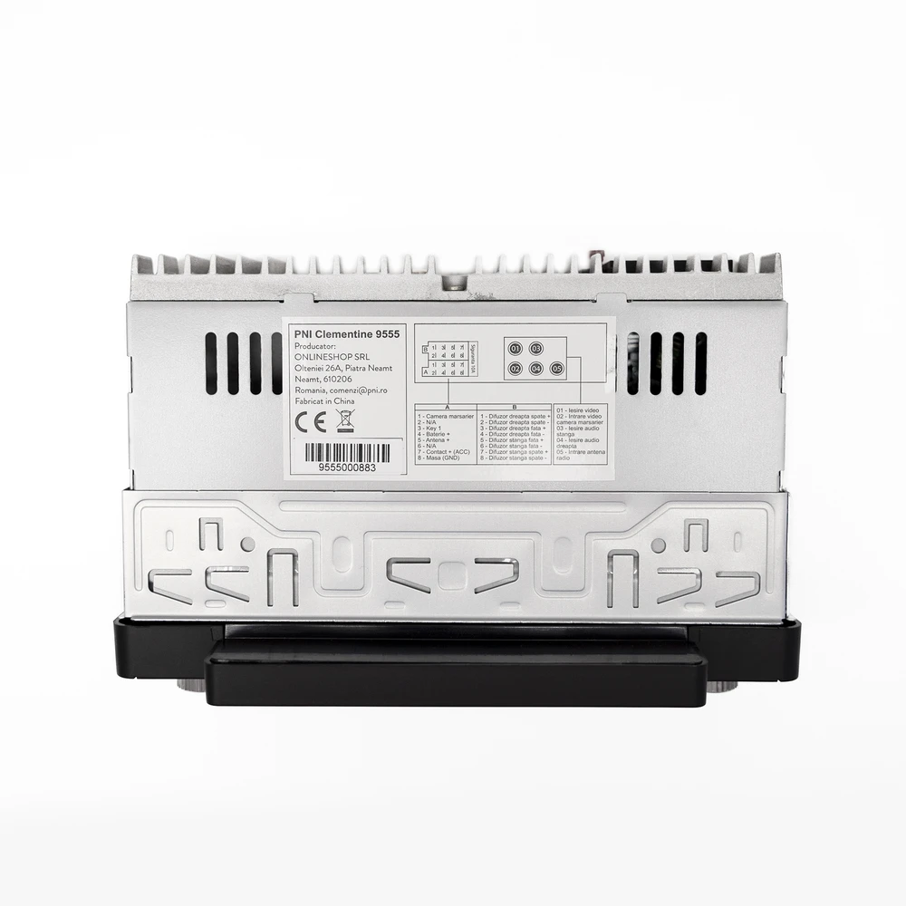 Automobilinis MP5 grotuvas PNI Clementine 9555 1DIN, 5 colių ekranas, 4 x 50W, „Bluetooth“, FM radijas, „Carplay“, RDS funkcija