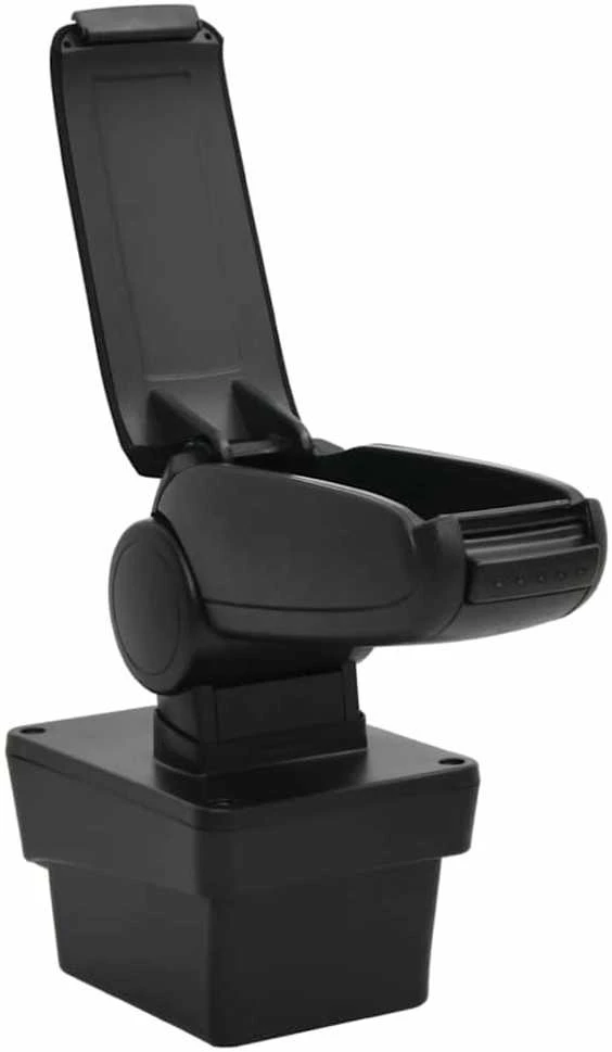 Automobilio porankis, juodos spalvos, 17x40x(31–49)cm, ABS