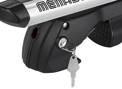 Automobilių stogo skersiniai Menabo Dozer XXL, 150 cm, 2 vnt. sidabro spalvos
