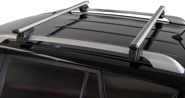 Automobilių stogo skersiniai Menabo Dozer XXL, 150 cm, 2 vnt. sidabro spalvos