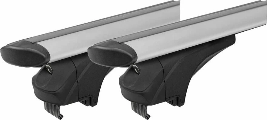 Automobilių stogo skersiniai Menabo Sonic, 120 cm, 2 vnt. sidabro spalvos