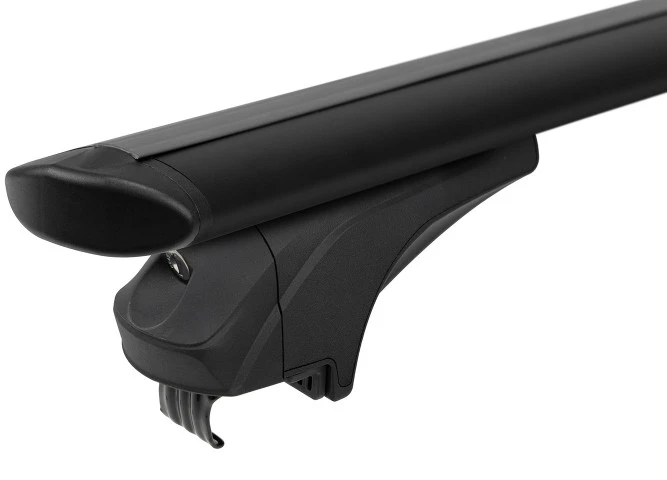 Automobilių stogo skersiniai Menabo Sonic, 120 cm, 2 vnt. juodos spalvos